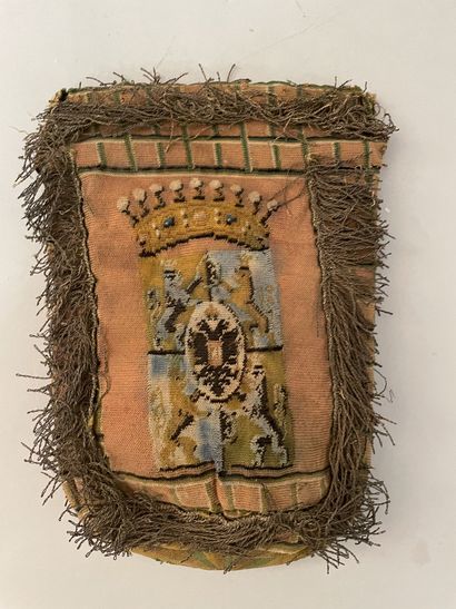 Habsburg coat of arms purse, early nineteenth...
