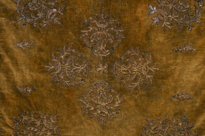 Embroidered cushion top, Turkey, second half...