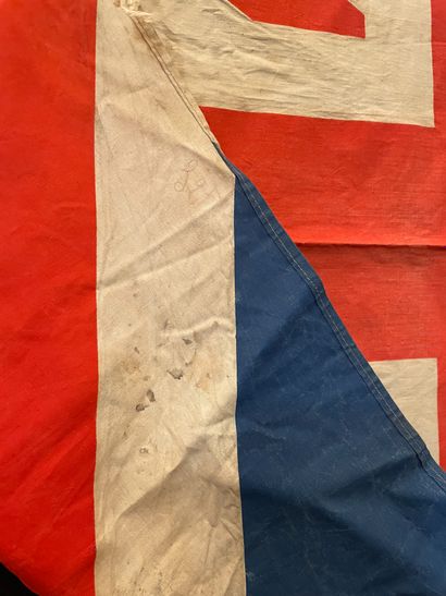 Meeting of four national flags, early 20th...