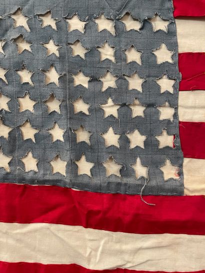 Meeting of four national flags, early 20th...