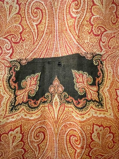 Long cashmere shawl, circa 1850 (?), long...