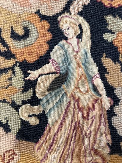Meeting of embroideries, late eighteenth...