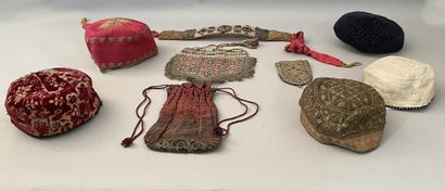 Meeting of accessories of the traditional...