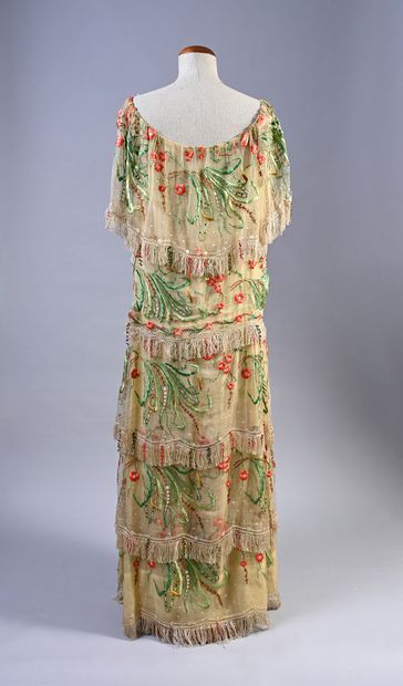 Afternoon dress, haute-couture, circa 1920,...
