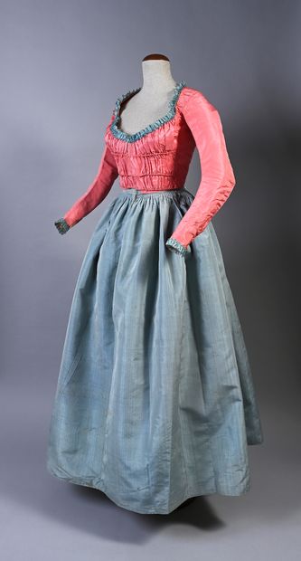 Set, camisole and skirt, late eighteenth...