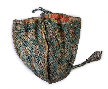 Purse, second half of the eighteenth century,...