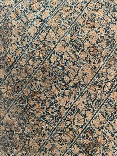 Set of three cushions in Persian embroidery...