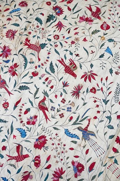 Embroidered hanging, probably Gujarat, India...