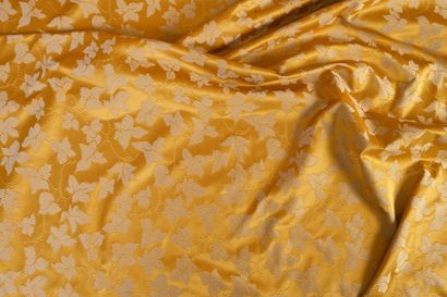 Large yardage of Restoration style fabric,...