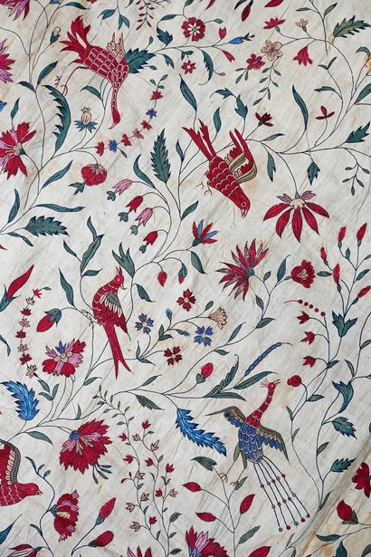 Embroidered hanging, probably Gujarat, India...