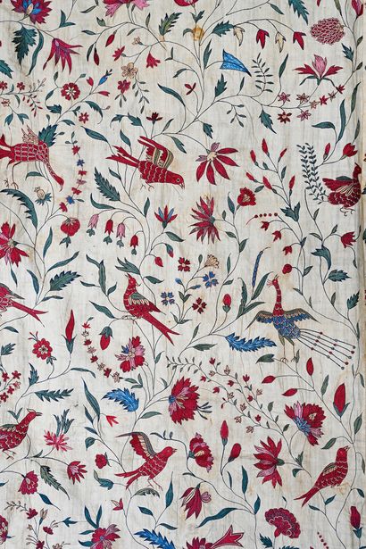 Embroidered hanging, probably Gujarat, India...