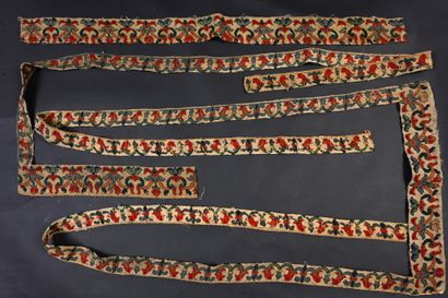 Meeting of documents of tapestries of smooth...