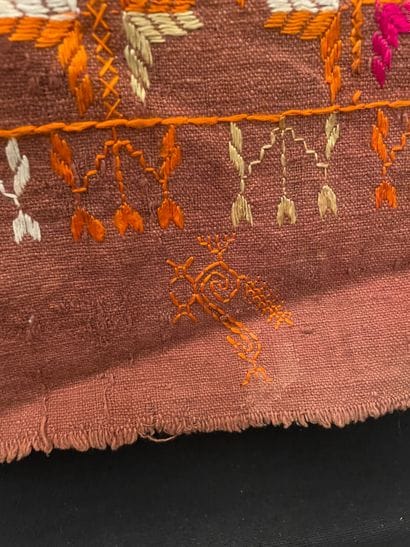 Phulkari shawl, India, 20th century, shawl...