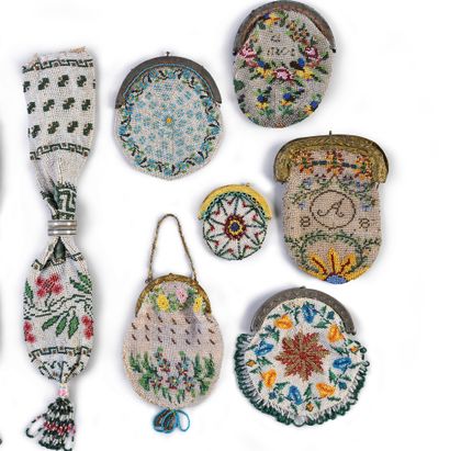 Seven wallets and purses, period
Restoration,...