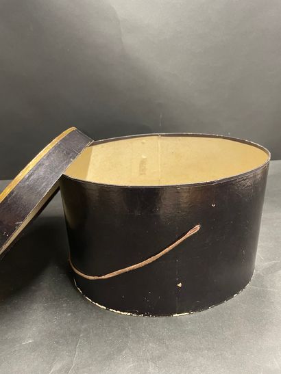Capote, circa 1900, brassed cap lined with...