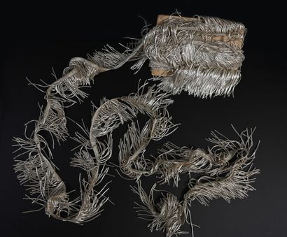 Metric of fringe for the chasublerie, fringe...