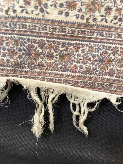 Long cashmere shawl, Restoration period,...