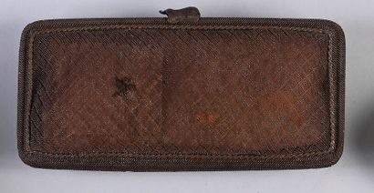 Case or purse, Empire period, in embossed...