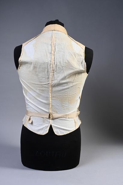 Embroidered vest, circa 1840-1850, shawl...