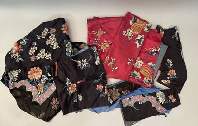 Meeting of embroideries from elements of...