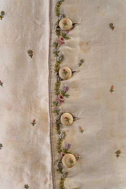 Embroidered vest, Louis XVI period, vest...