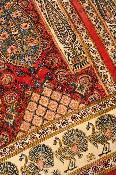 Panel of kalamkari hanging, South India,...