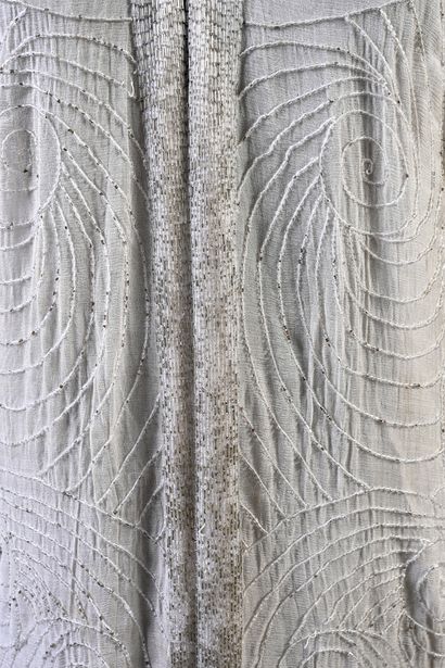 Jacket of an embroidered evening set, circa...