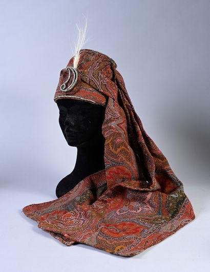Two oriental-style headdresses for a cross-dressing...