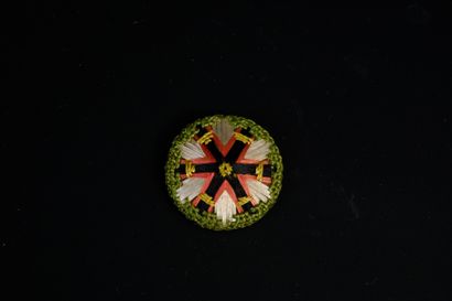 Set of buttons, dress, late eighteenth century,...