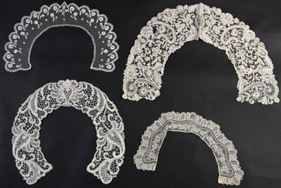 Accessoires du costume féminin en dentelle,...