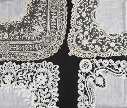 Quatre mouchoirs, Duchesse, application de...