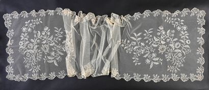 Etole de mariée en application de Bruxelles,...