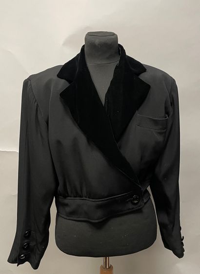 SAINT LAURENT RIVE GAUCHE, tuxedo jacket...