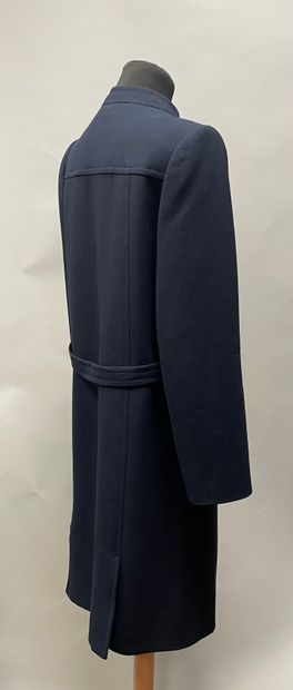 PHILIPPE VENET HAUTE COUTURE, navy blue wool...