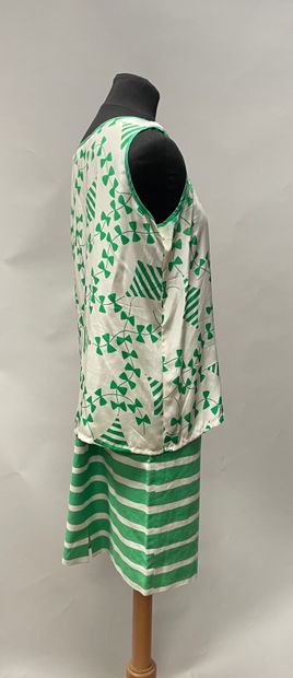 LOUIS FERAUD circa 1960, three-piece ensemble,...