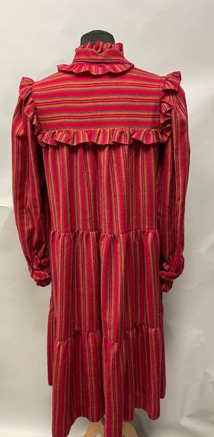 SAINT LAURENT RIVE GAUCHE circa 1977, wool...