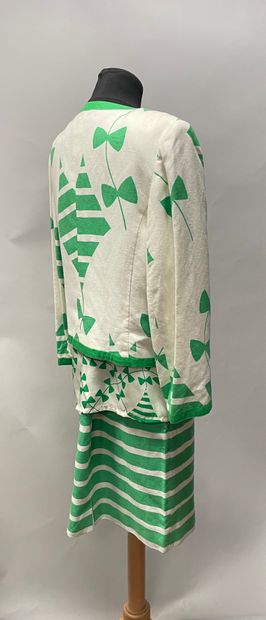 LOUIS FERAUD circa 1960, three-piece ensemble,...