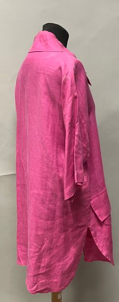JEAN-CHARLES DE CASTELBALJAC, fuchsia linen...