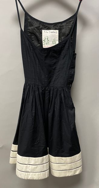 JULIE SKARLAND, summer collection 1994, black...
