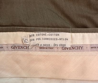 GIVENCHY, black and white wool tweed jacket....