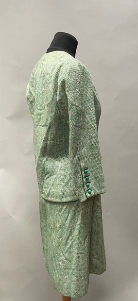 JACQUES CHALES, tweed ensemble, significant...