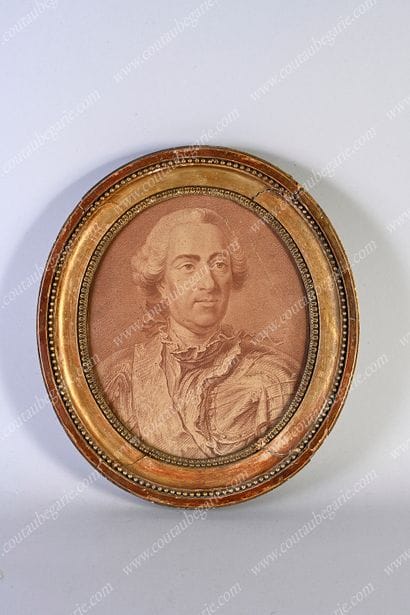 LOUIS XV, roi de France (1710-1774).
Portrait...
