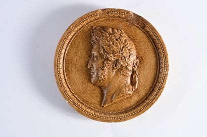 BARRE Jean-Auguste (1811-1896), d'après.
Profil...