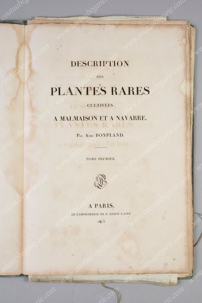 REDOUTÉ Pierre-Joseph.
Réunion de 44 planches...