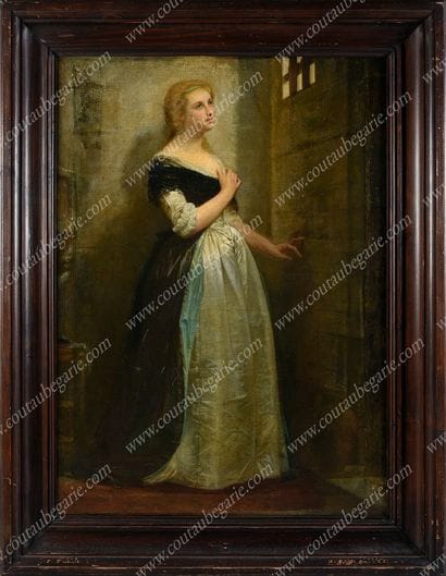 ÉCOLE FRANÇAISE DU XIXe SIÈCLE.
Portrait...
