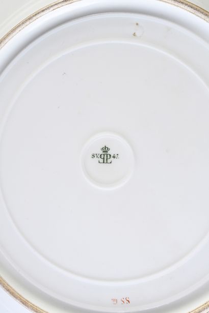 SERVICE DU ROI LOUIS-PHILIPPE POUR LE CHÂTEAU...