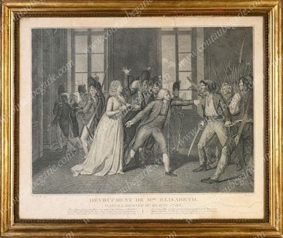 ÉCOLE FRANÇAISE DU XVIIIe SIÈCLE.
Dévouement...
