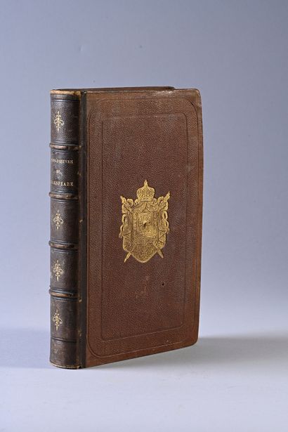 OUVRAGE AUX ARMES DE LA MAISON IMPÉRIALE.
SHAKESPEARE...