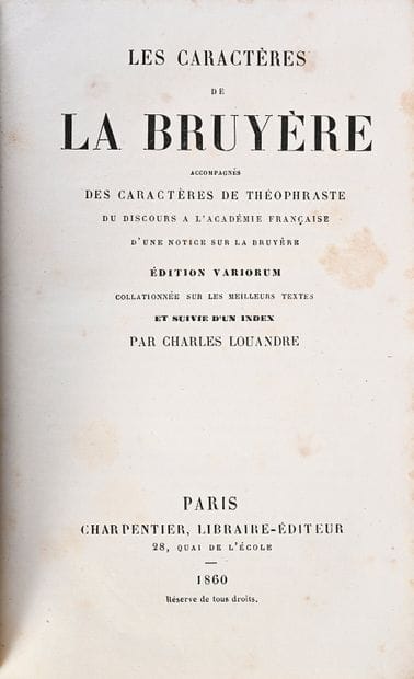 OUVRAGE AUX ARMES DE LA MAISON IMPÉRIALE.
LA...