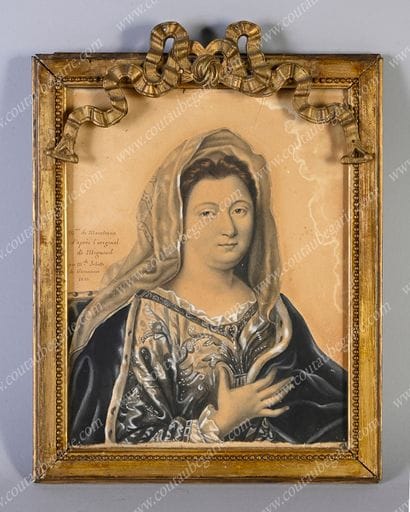ÉCOLE FRANÇAISE DU XIXe SIÈCLE.
Portrait...